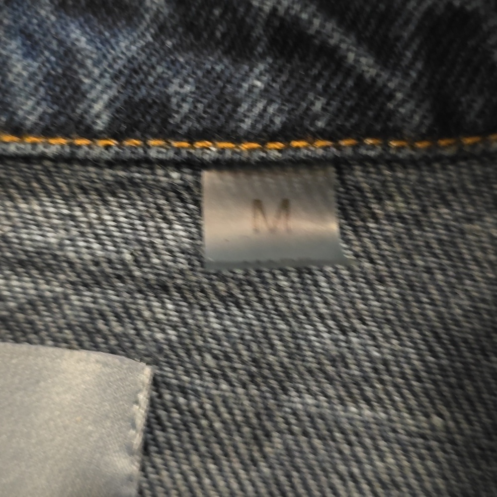 Blue Gradient Denim Jacket - Picture 8 of 8